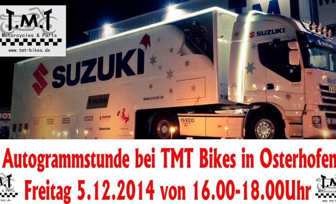 Autogrammstunde bei TMT Bikes in Osterhofen