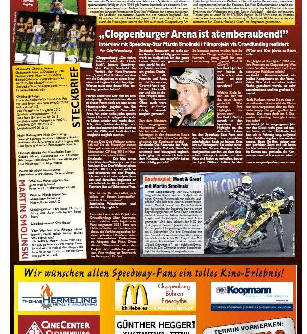 Presse: Sonntagsblatt Cloppenburg / Speed,Mud & Glory