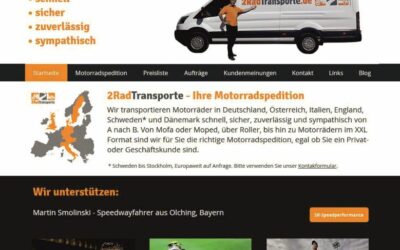 2RadTransporte unser oder Ihr Partner wenn Ihr bestes Stück transportiert werden muss!