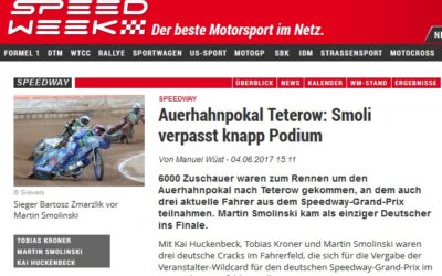 Speedweek Bericht Teterow