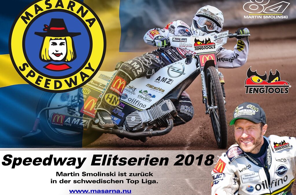 Zurück in der schwedischen Speedway Elitserie.