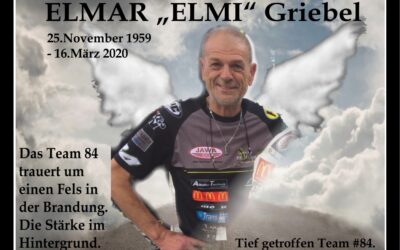 Das Team trauert um Elmar „Elmi“ Griebel