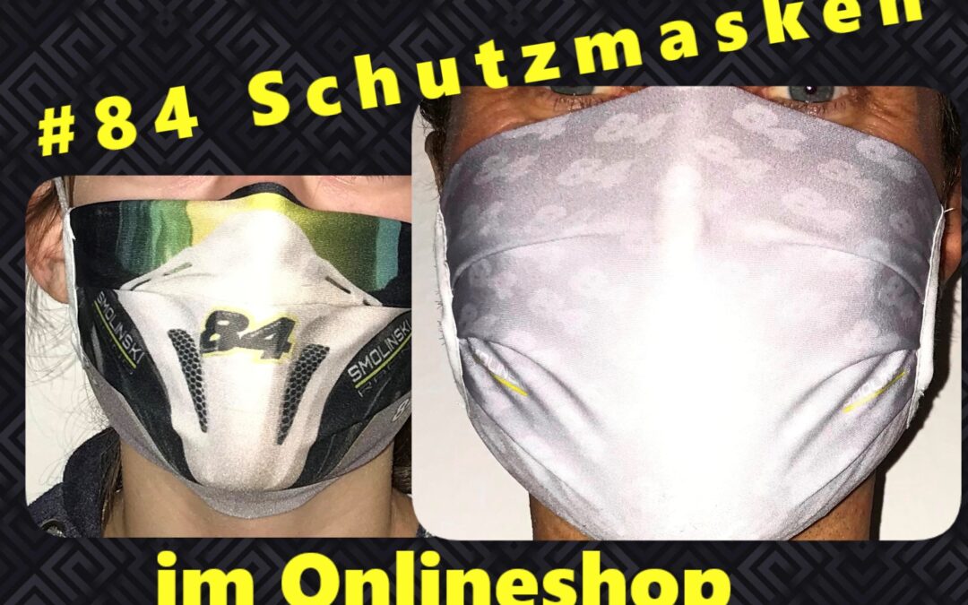 #84 Mund- und Nasen Maske für Erwachsene und Kinder im Onlineshop